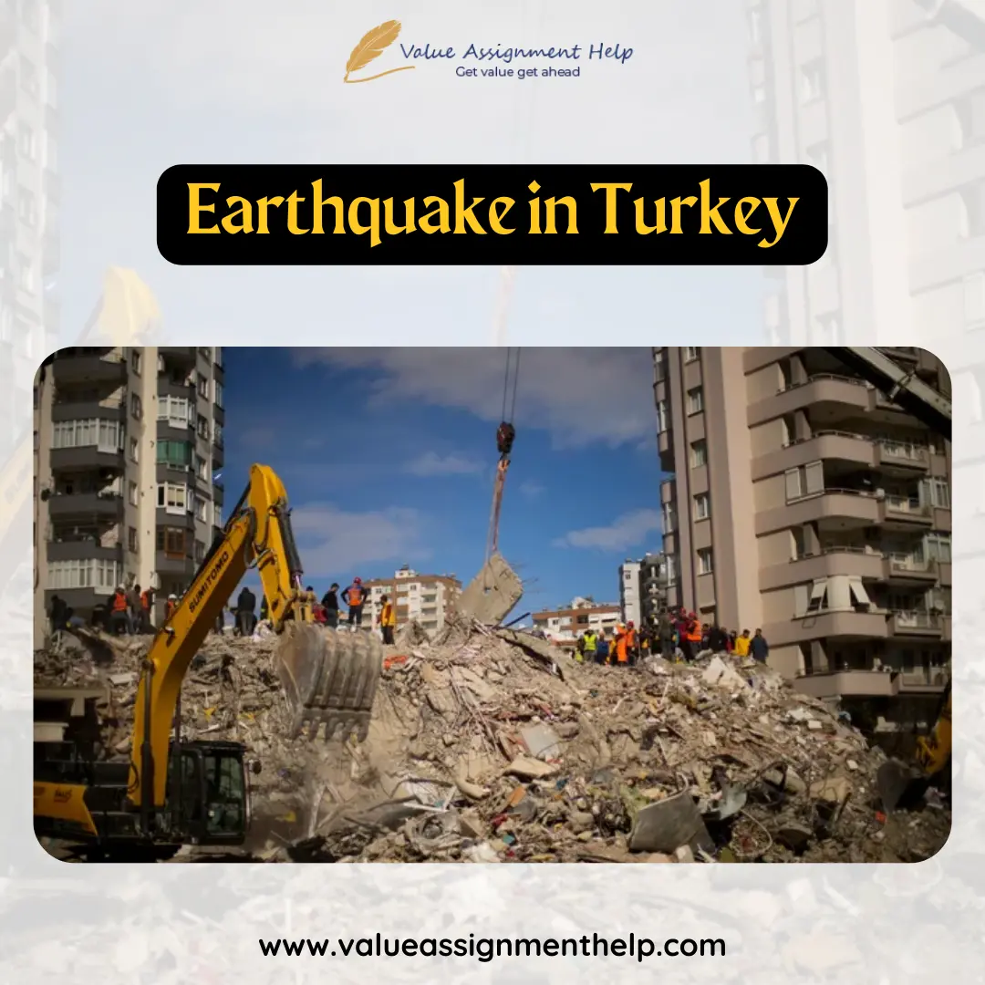 An Assignment report on the recent earthquake in Turkey